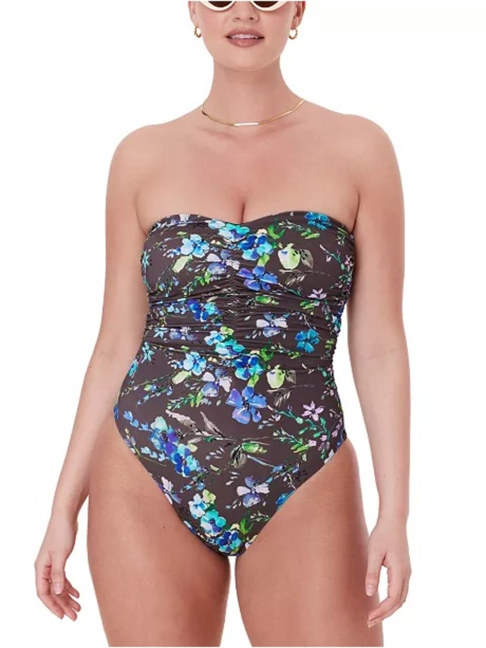 Andie Strapless One-Piece Swimsuit